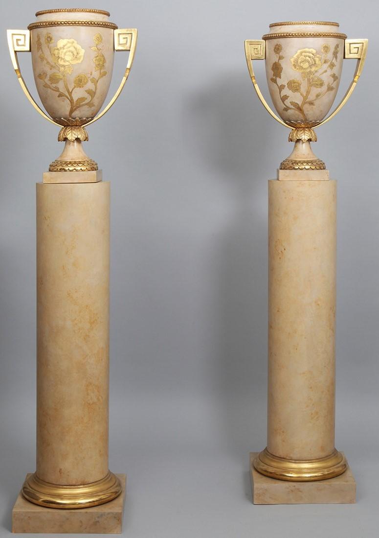 Louis XVI Column and Vase
