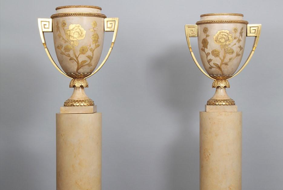 Louis XVI Column and Vase