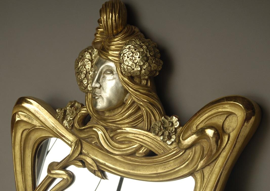 Art Nouveau mirror