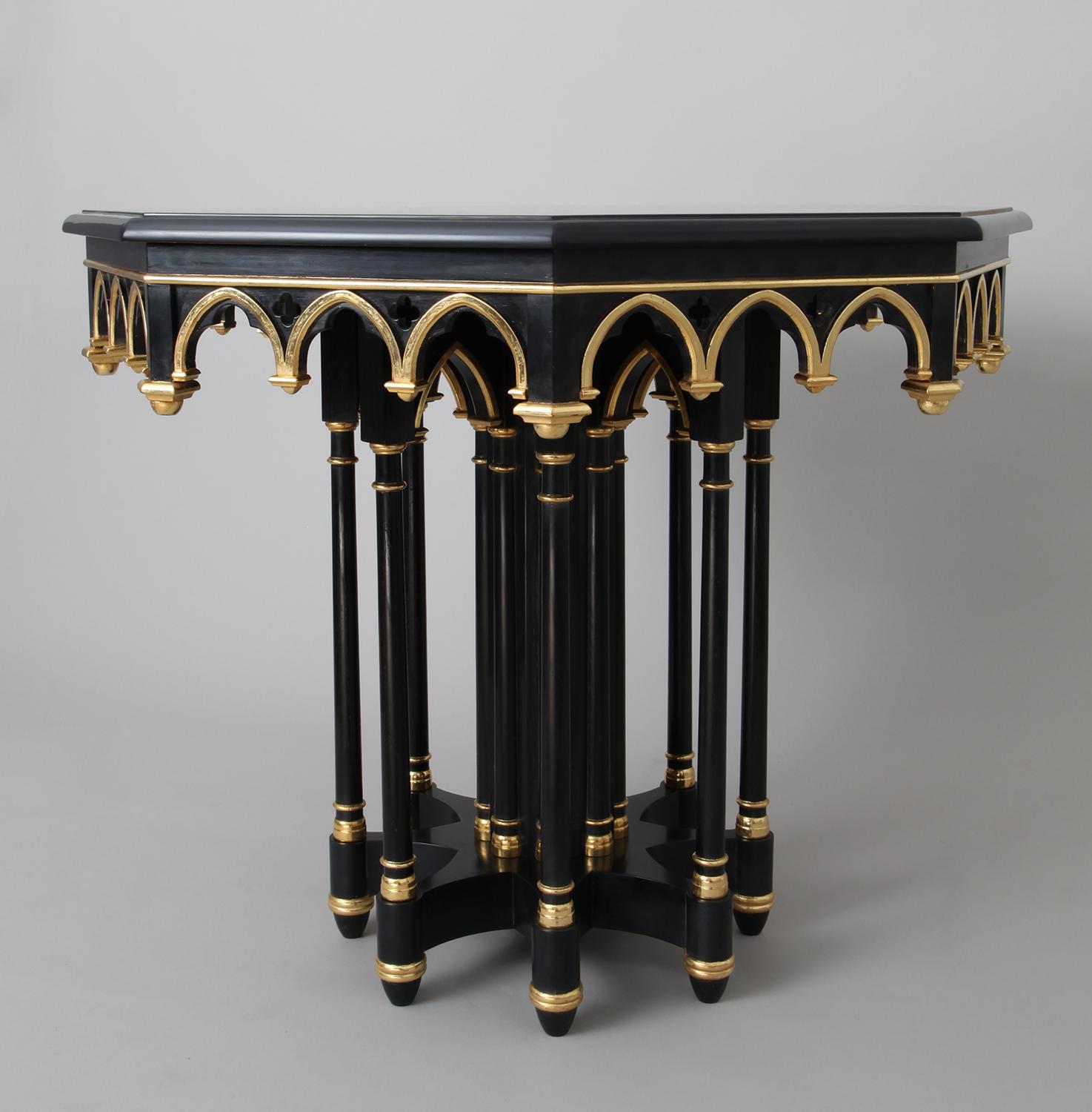 Gothic pedestal table