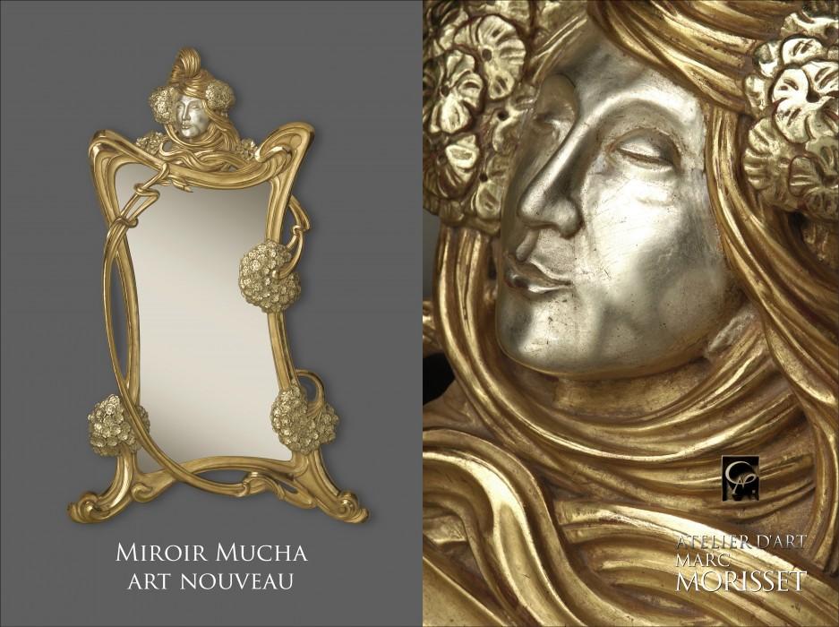 Miroir Mucha